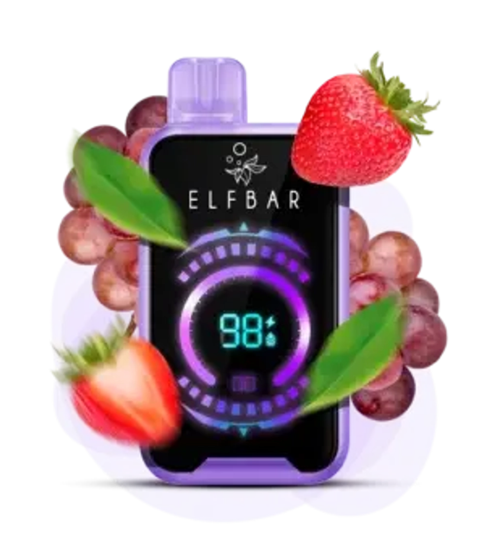 Elf Bar FS18000 - Strawberry Grape (5% nic)