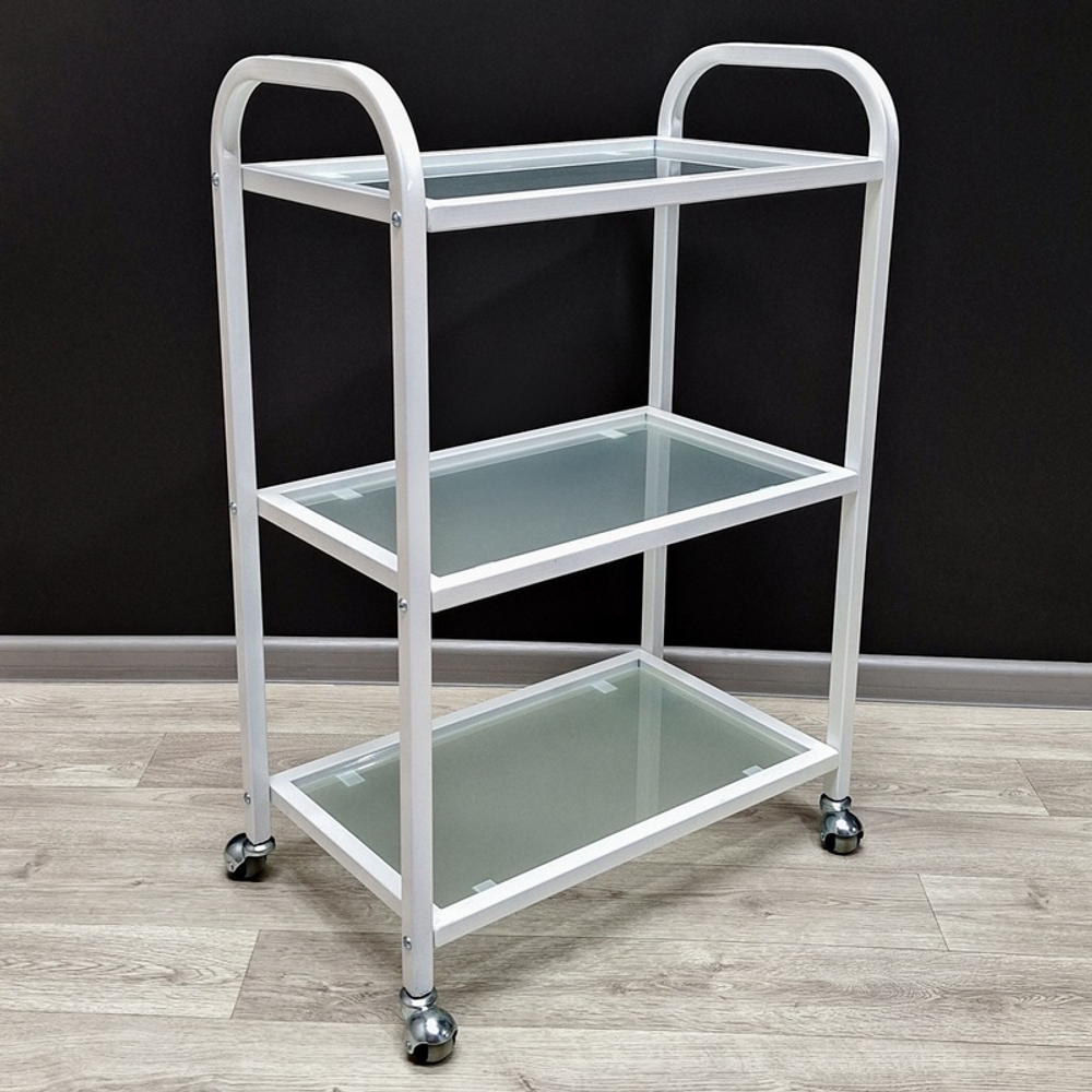 Тележка косметологическая R-21 white