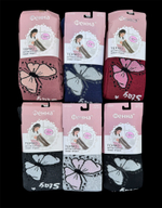 Колготки, "Метелики", котон на махрі ТМ "Фенна"