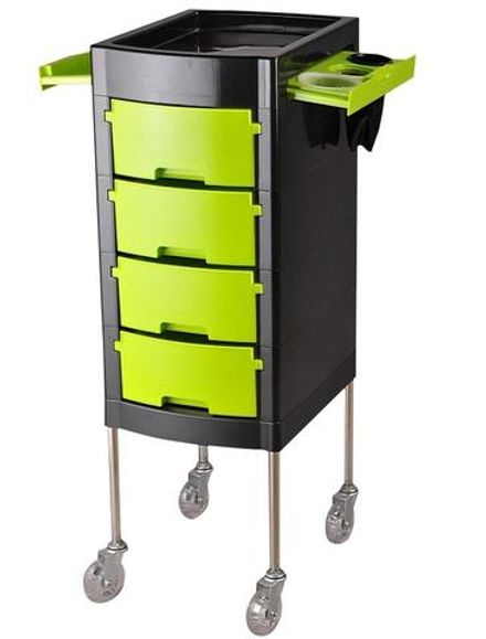 Перукарський візок Pomocnik Modern зелений