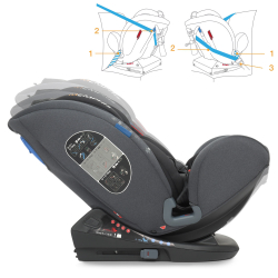 Автокресло универсальное детское El Camino ME 1093 Memphis ISOFIX