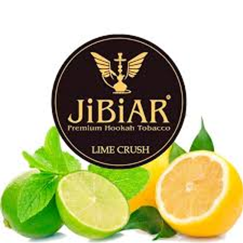Табак Jibiar Lime Crush (Джибиар Лайм Краш - Лайм Лимон) 250г (Изготовлен в 2019)