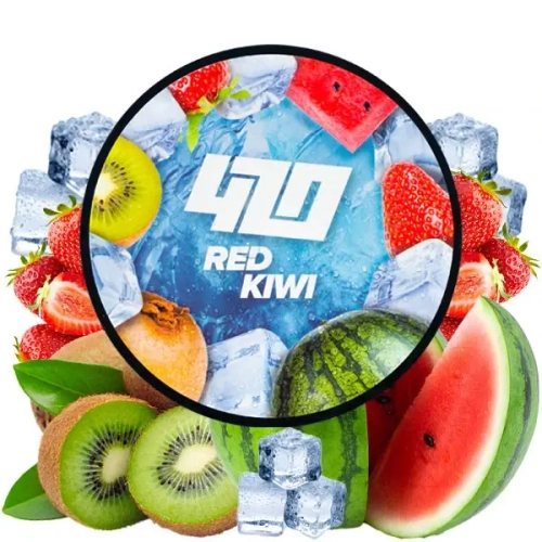 Тютюн 420 Frost Line Red Kiwi (Кавун Ківі Полуниця Лід) 100г