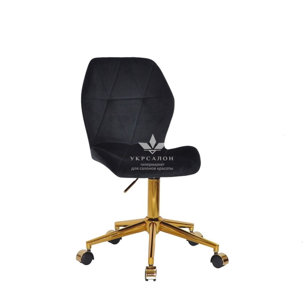 Стільчик майстра Alby Modern Black Velor