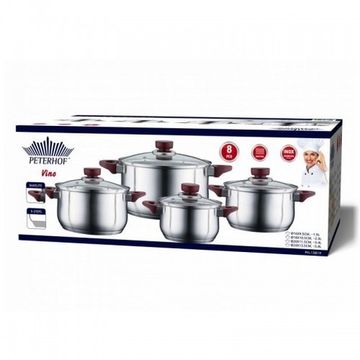 Набір каструль Peterhof PH 15819 8 предметів