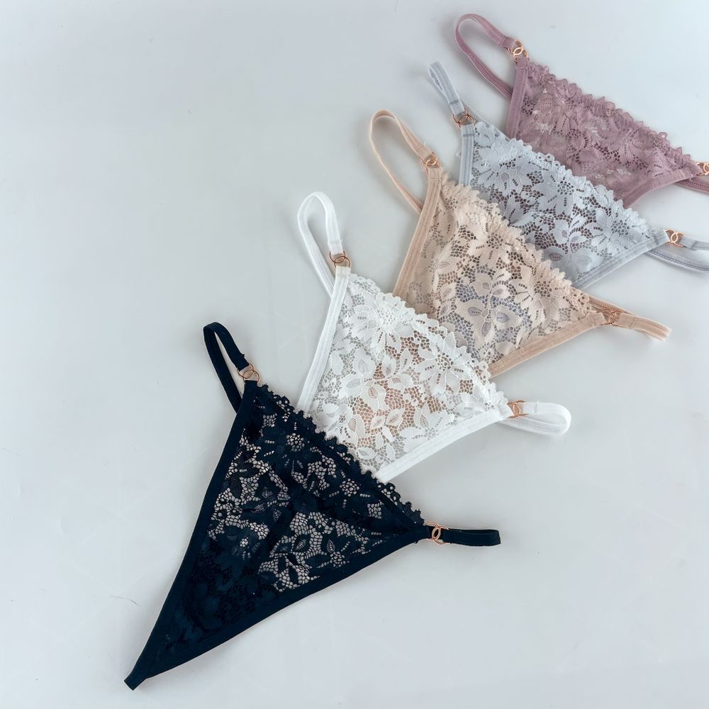 Мереживні бікіні на тонких бретельках