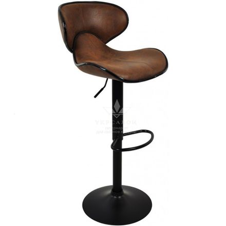 Стільчик для візажу Sally black ekonom