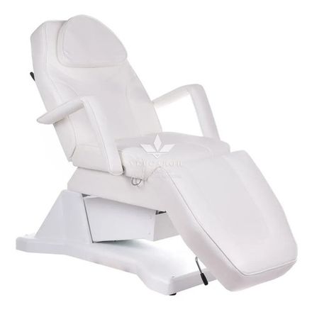 Косметологічна електрична кушетка BW-245, біла (1 мотор)