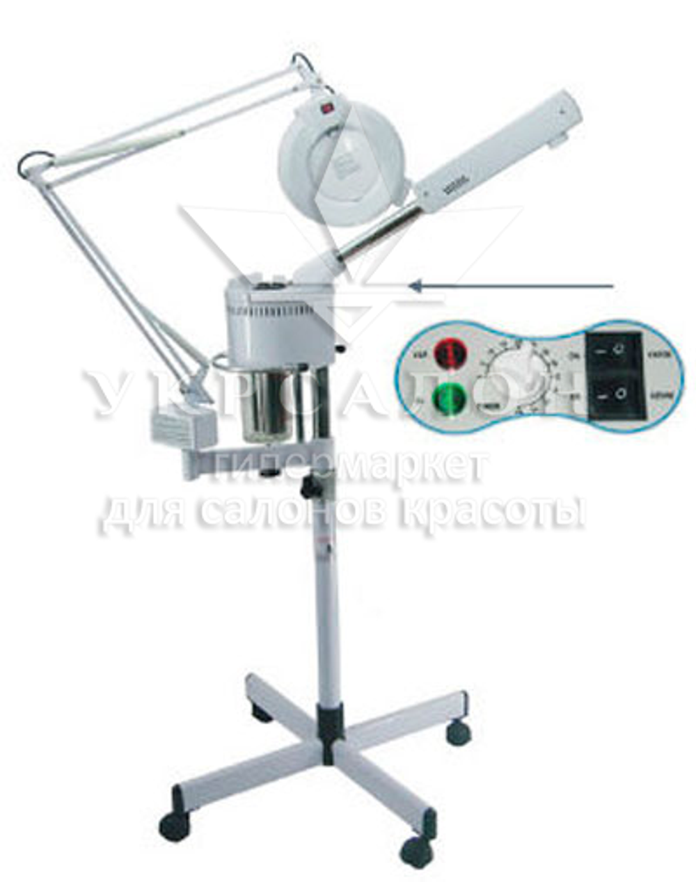 Вапоризатор + Лампа-лупа М - 2001А