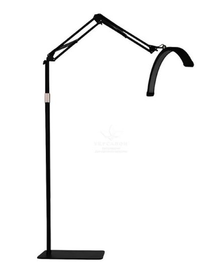 Безтіньова Led лампа для бьюті майстра універсальна AND, 40 Вт, чорна