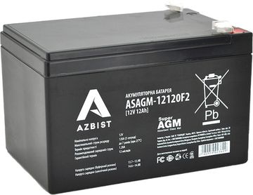 Акумуляторна батарея AZBIST Super AGM 12V 12.0Ah (ASAGM-12120F2)