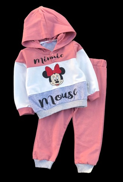 Костюм 2в1: худі, штани "Міні", двунитка ТМ  "Brava" (86 см)