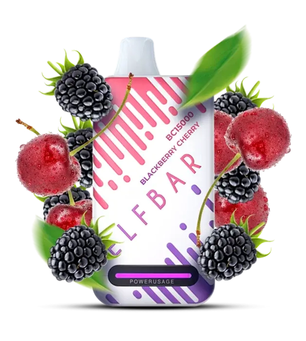 Elf Bar BC15000 - Blackberry Cherry (5% nic)