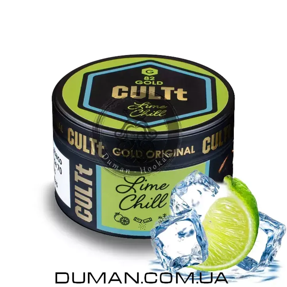 CULTt C82 Lime Chill (Культ Лед Лайм Сахар) 100g