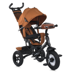 Дитячий триколісний велосипед Turbo Trike MT 1006 гумові колеса
