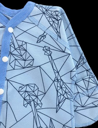 Чоловічок "Принт", кулір ТМ "Happy TOT" (50 см)