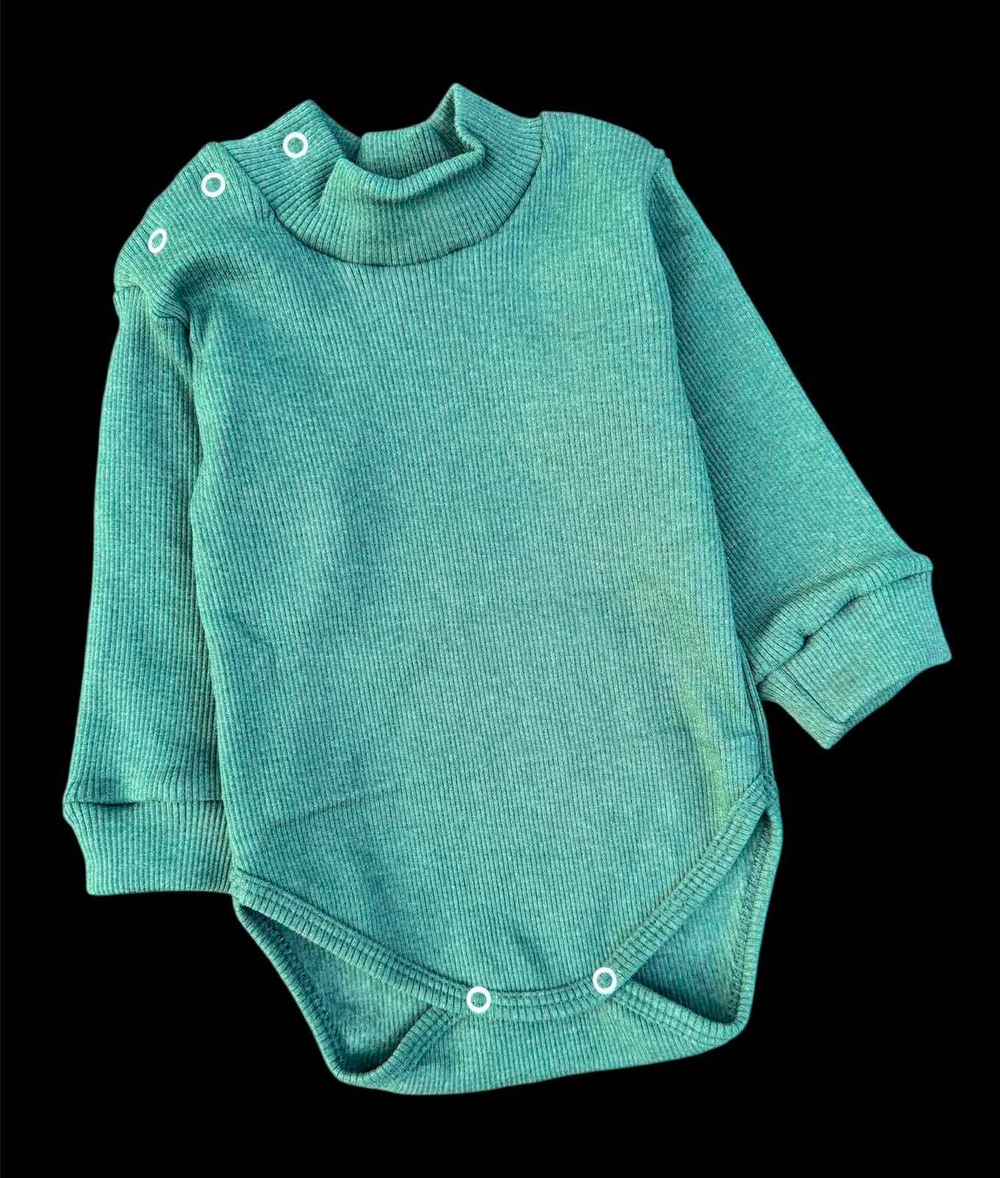 Боді-водолазка, рубчик з начосом ТМ "Пташка"