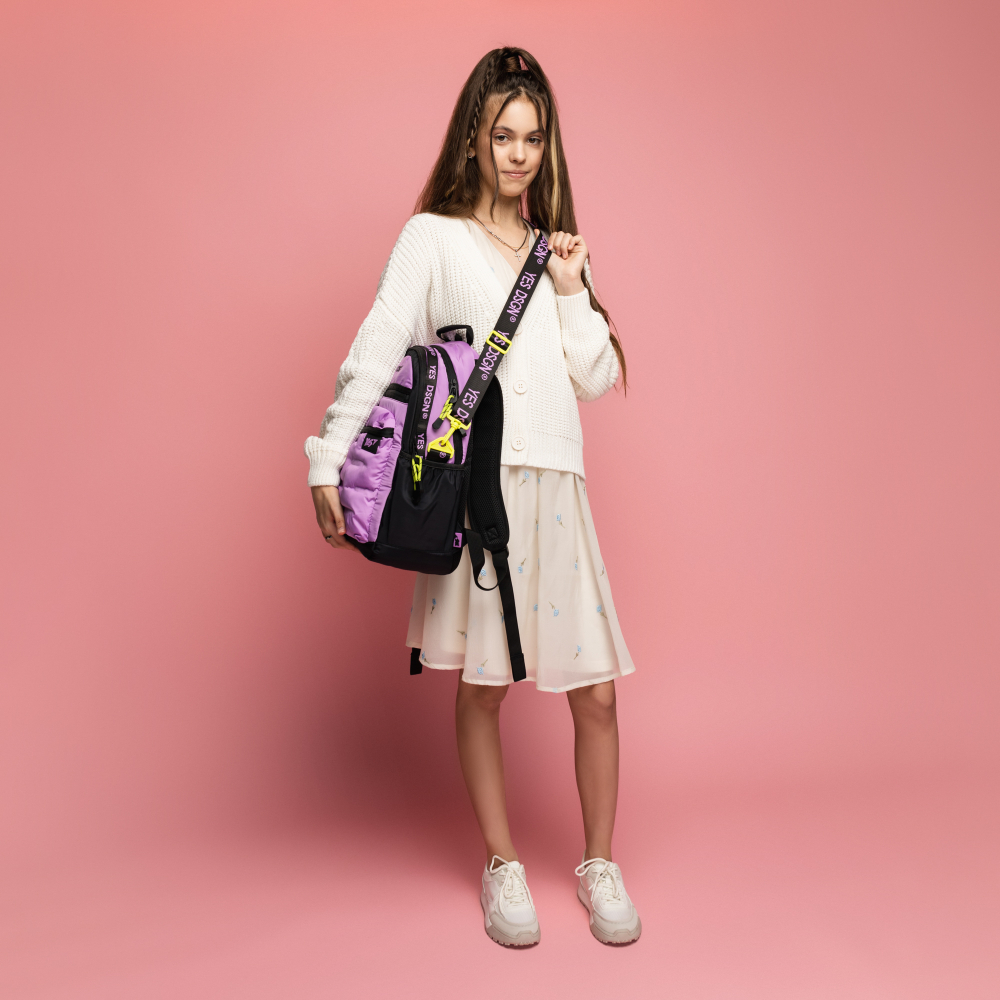 Рюкзак YES TS-95 YES DSGN. Lilac (арт. 559459)