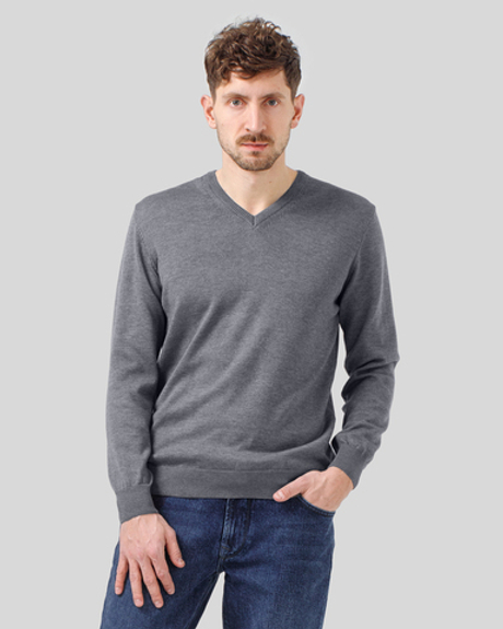 Джемпер чоловічий сірий (арт. 7662300504)