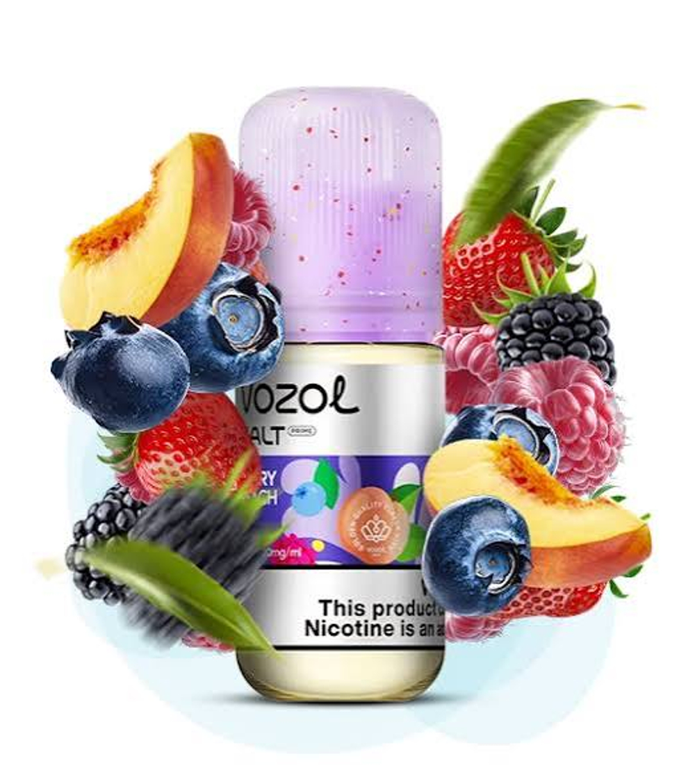 Vozol Prime Liquid - Berry Peach (5% nic, 30ml)