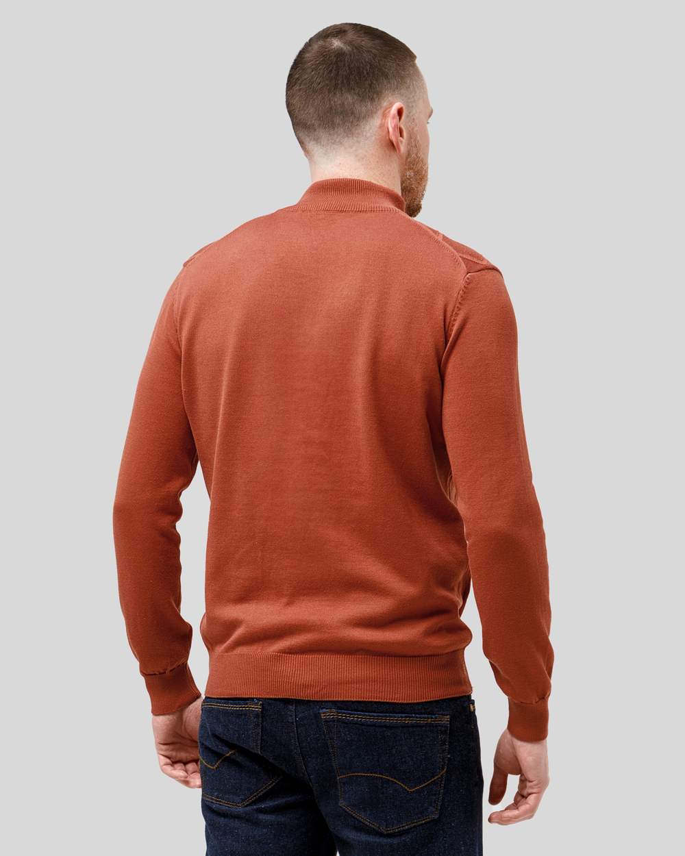 Джемпер чоловічий теракотовий (арт. 7662300301)