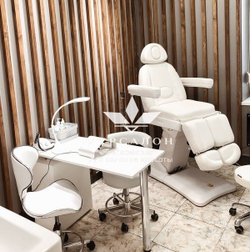 Стульчик мастера со спинкой 0851