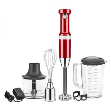Блендер KitchenAid Artisan 5KHBBV83ECA занурювальний бездротовий червоний