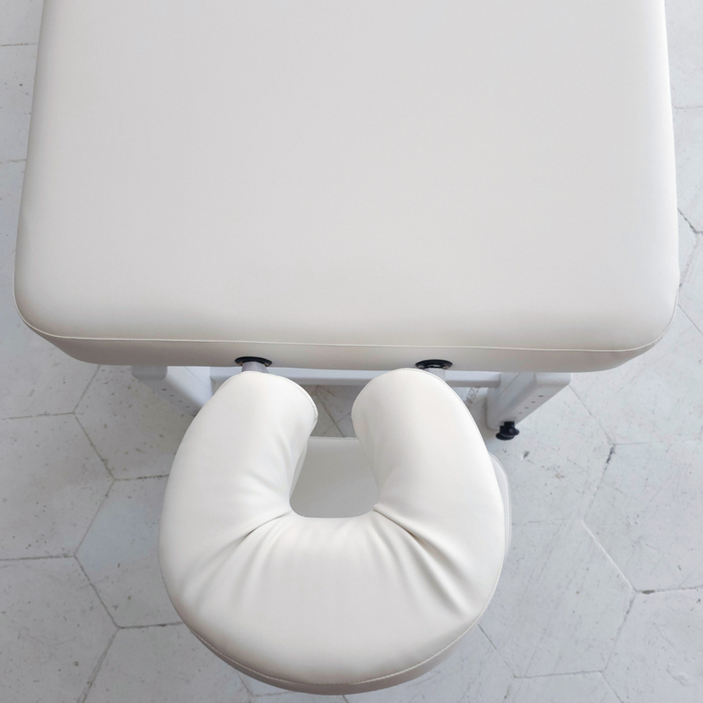 Стаціонарний масажний стіл KP-9 White