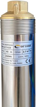 Насос Optima 3SDm1.8/11 0.25 кВт 45 м + пульт + кабель 15 м NEW (000014118)