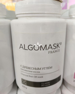 Альгинатная маска с древесным углем Charcoal Peel Off mask, Algomask