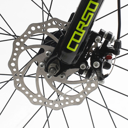 Детский спортивный велосипед 20 дюймов Corso Camaro магниевый, оборудование Shimano