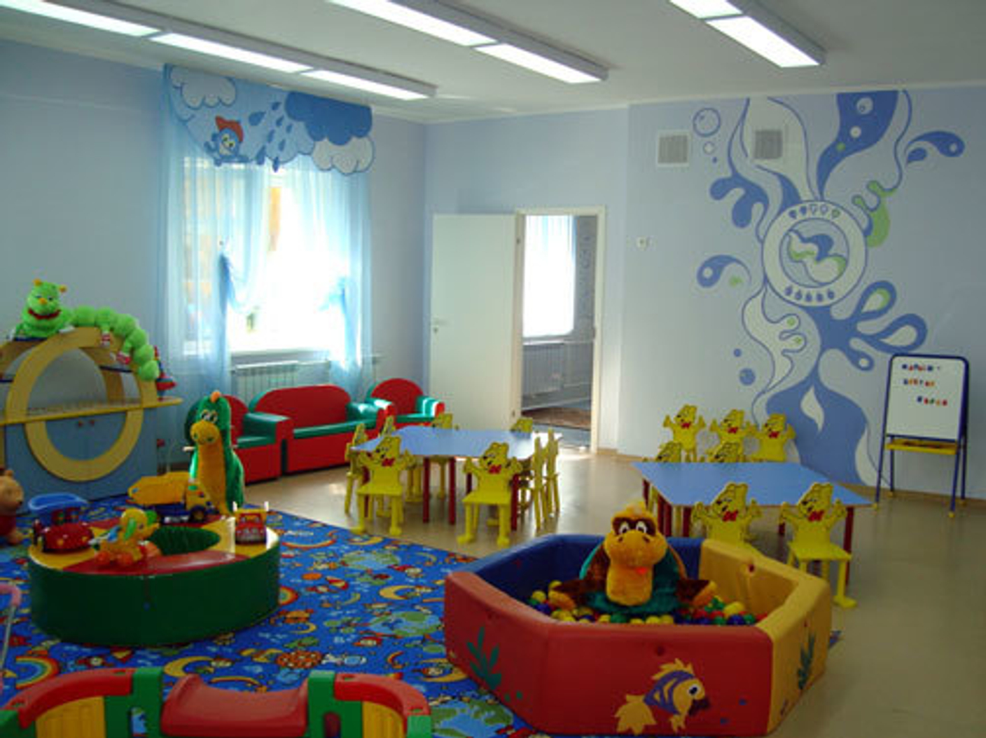 Оформление детской комнаты в стиле ИКЕА