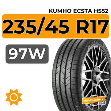 Kumho Ecsta HS52 235/45 R17 97W XL