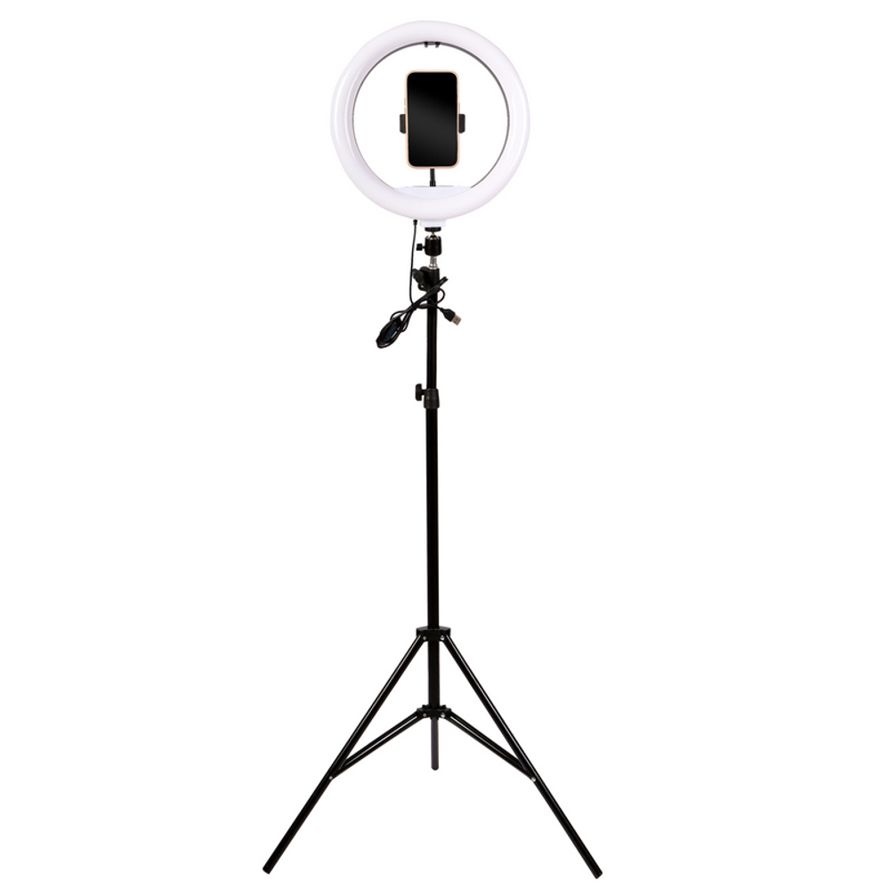 Кольцевая лампа Elexy 33 c функцией работы от повербанка