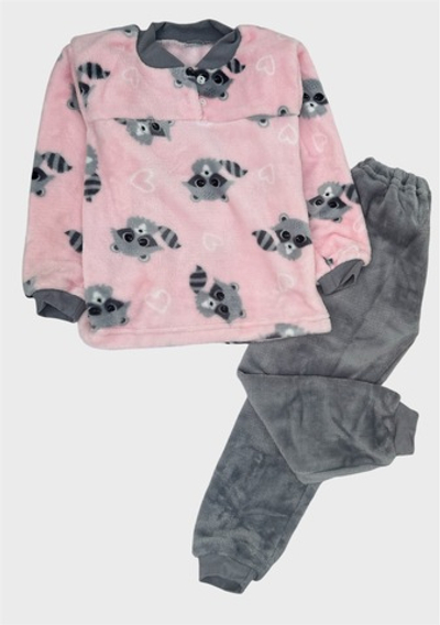 Костюм для дому та сну (піжама): реглан, штани, набивна махра ТМ "Ua"