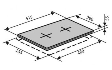 Варильна поверхня газова Domino VENTOLUX HSF320G RST (BK) 3