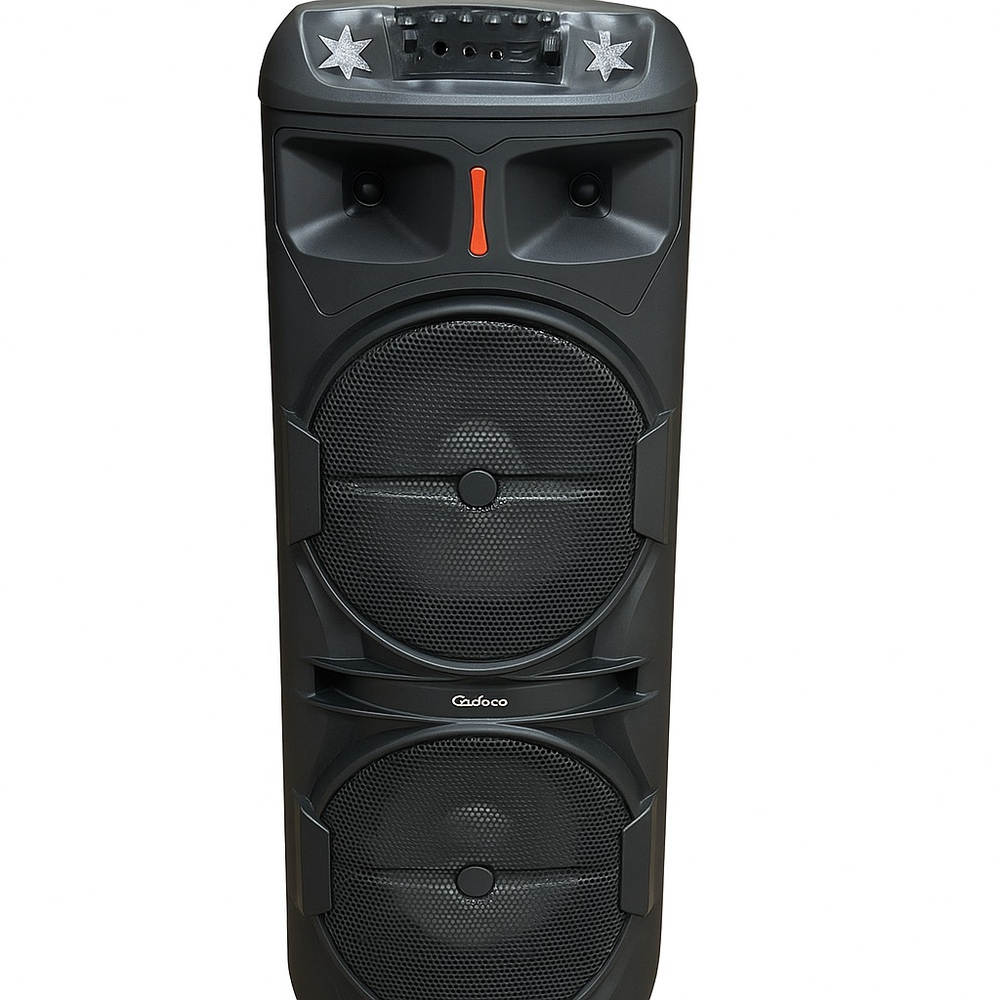 Портативная Bluetooth колонка BK8825 с LED-подсветкой и аккумулятором