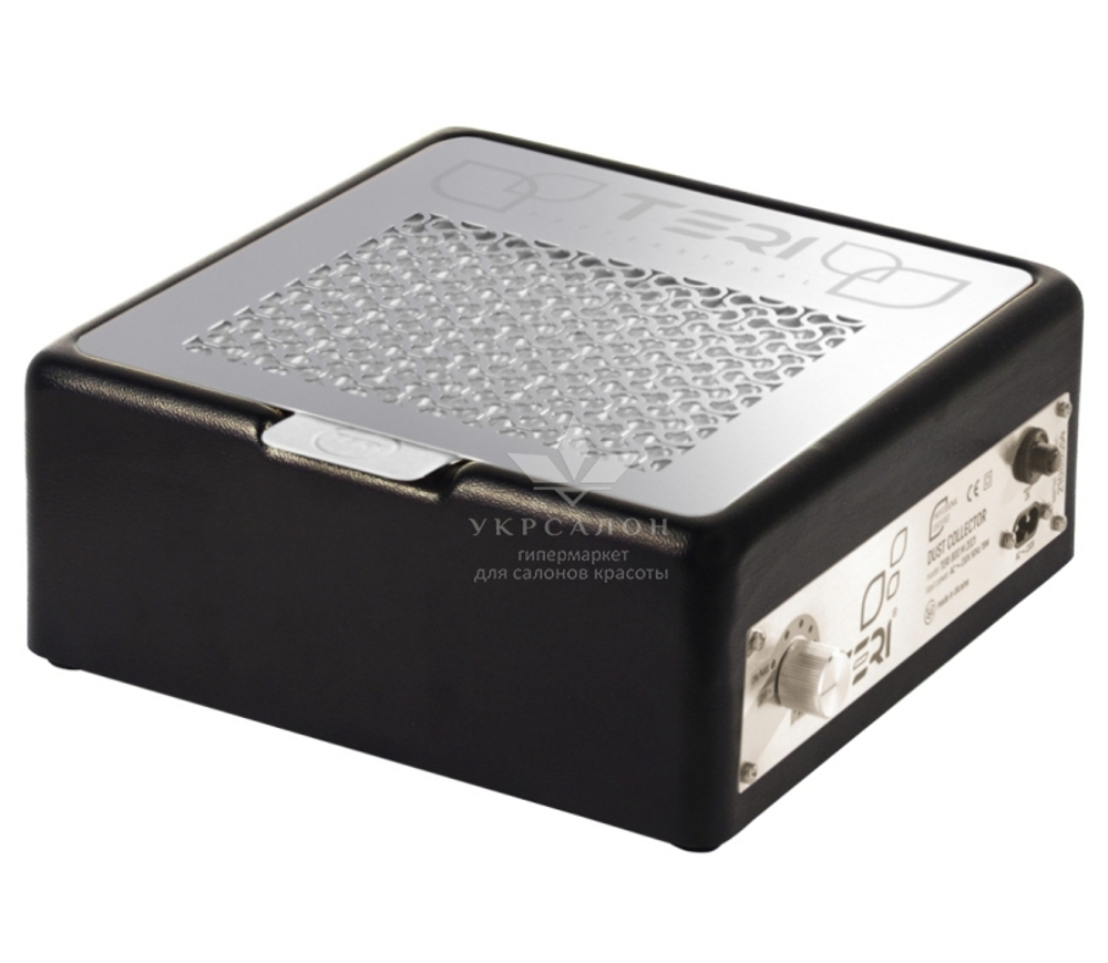 Настольная маникюрная вытяжка с HEPA фильтром Teri 800, цвет черный (сетка металлик)