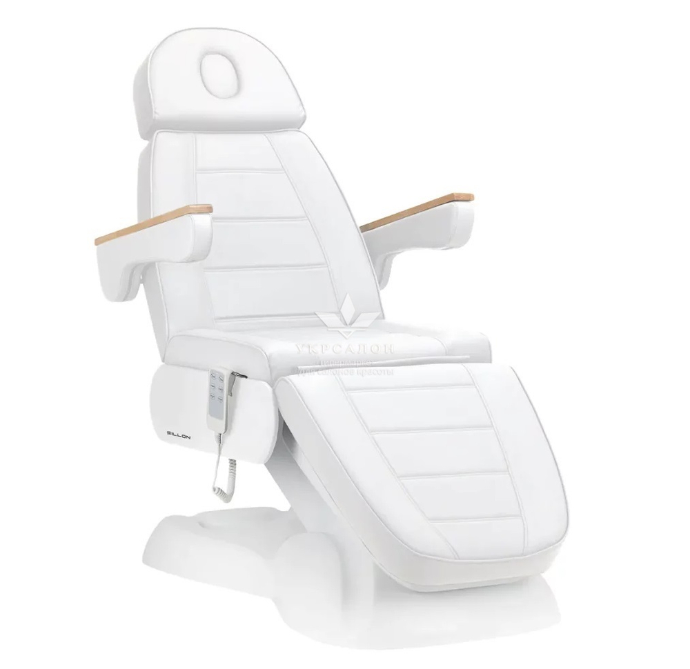 Косметологічна електрична кушетка Sillon Lux 273B (3 мотори), white