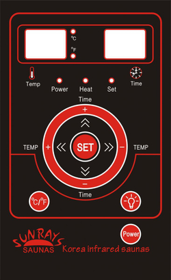 Інфрачервона сауна Tete-a-Tete (тип 2) 2 місця SunRays