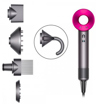 Фен Dyson HD07 Supersonic Iron/Fuchsia (386732-01)