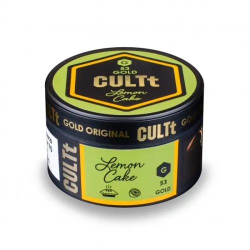 Тютюн CULTt Gold G53 Lemon Cake (Культ Лимонний пиріг) 100г