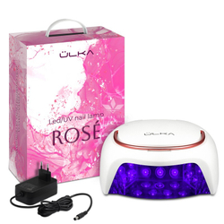 Лампа для маникюра с аккумулятором LED+UV Ulka Rose