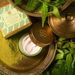 Денний крем протектор для жирної та проблемної шкіри SPF5 Маргоза та чайне дерево 100 г, SPA Ceylon