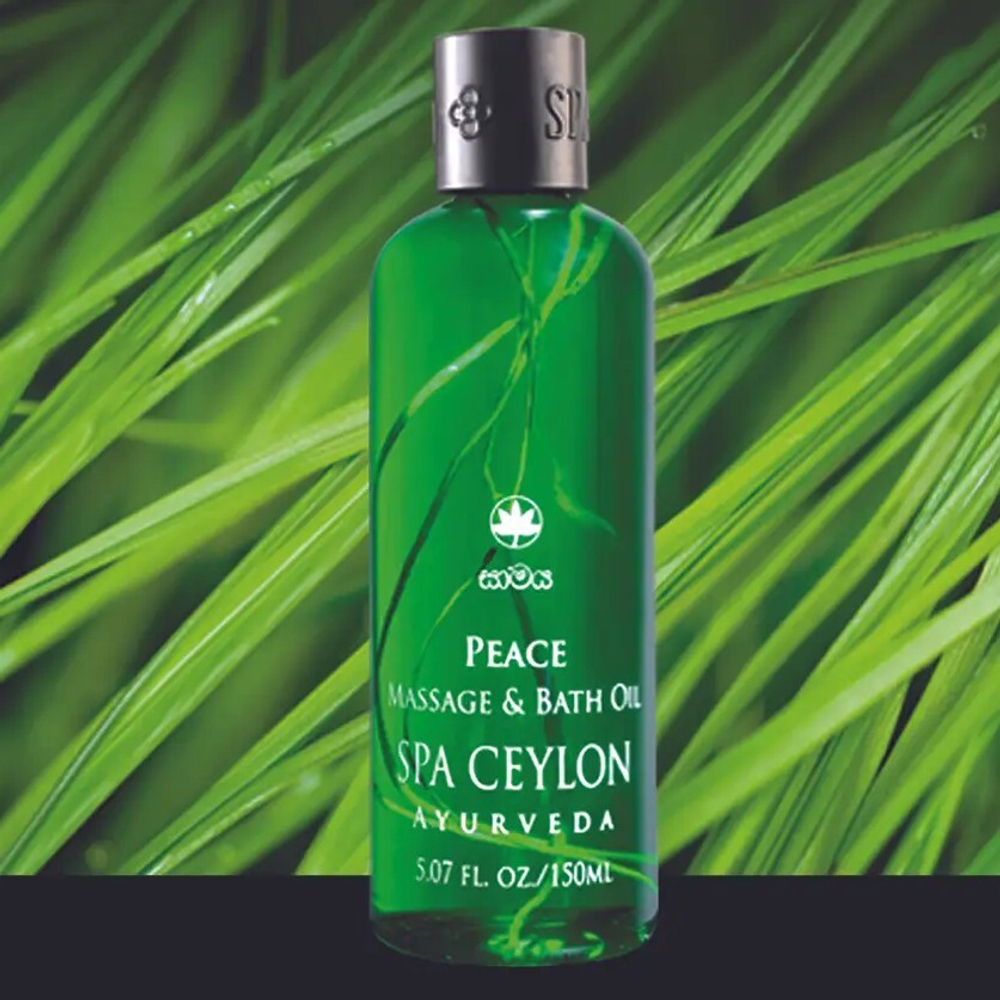 Масло для масажу та прийняття ванни Спокій 100 мл, SPA Ceylon