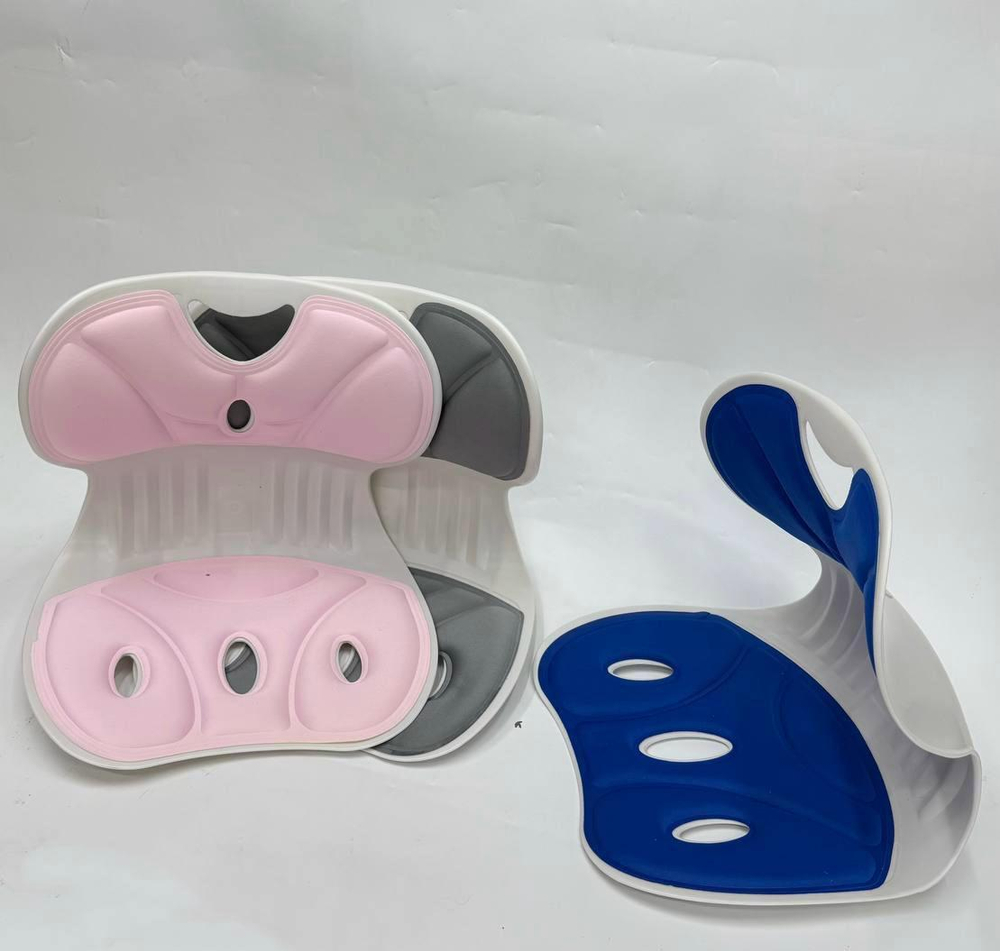 Ортопедическая спинка на стул, кресло (маленький размер: розовый)