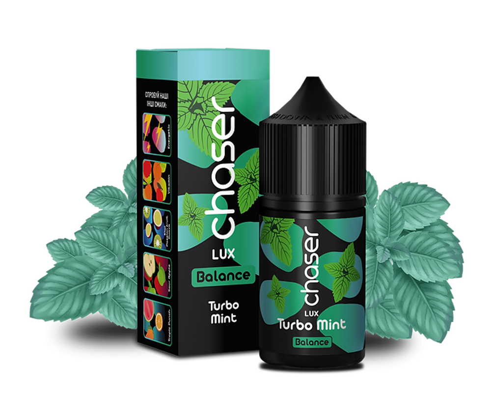 CHASER LUX Turbo Mint (5%nic, 30ml)