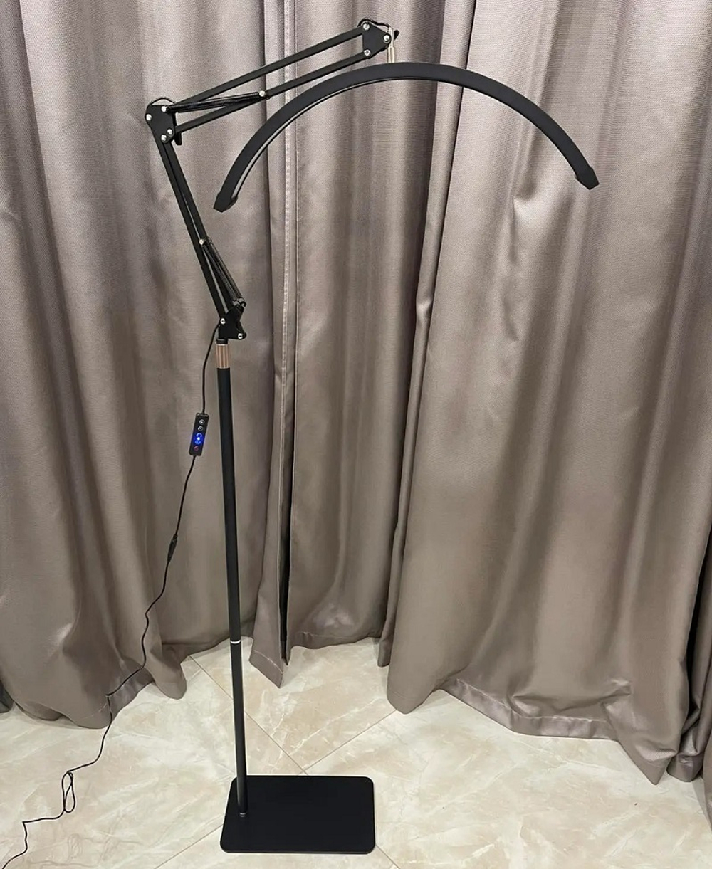 Бестеневая LED-лампа на штативе HD-M40X, 36 Вт, черная