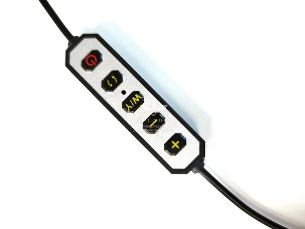 Безтіньова настільна Led лампа на струбціні Moon HD-M6X (SP-006), 50 Вт, чорна