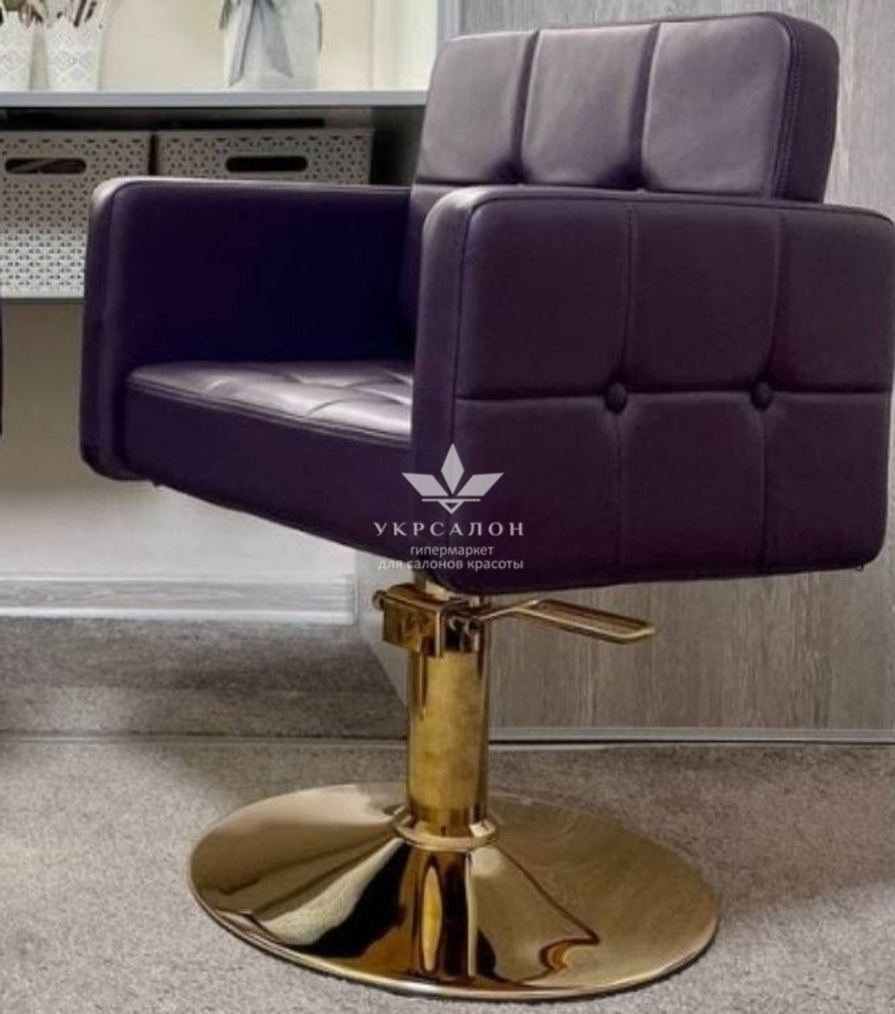 Парикмахерское кресло Beatrice gold